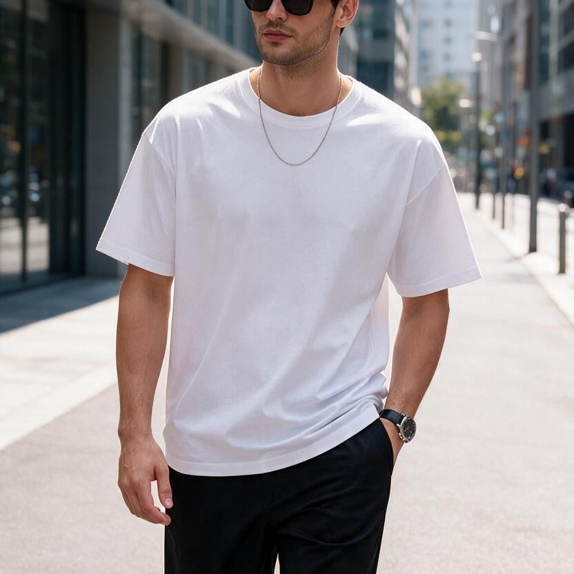 Premium Blank T-Shirt — 100% Cotton