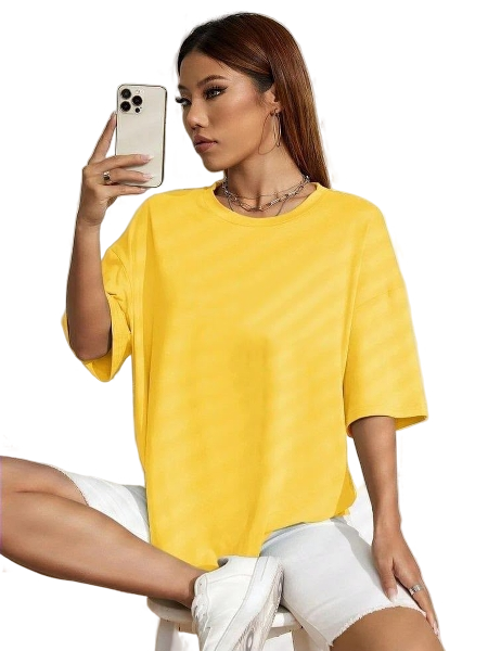 Premium Blank T-Shirt — 100% Cotton | Women