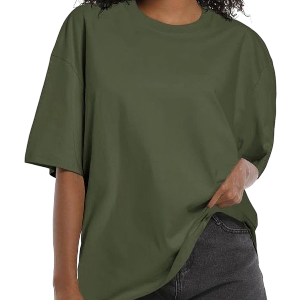 Premium Blank T-Shirt — 100% Cotton | Women